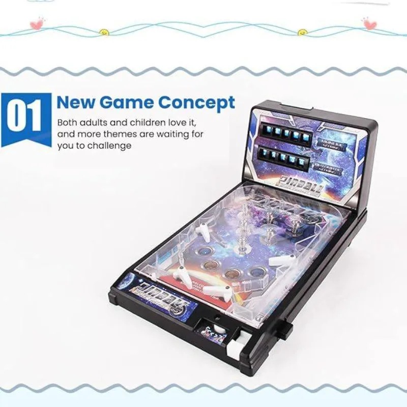 Pinball Machine - Electric Music Counting Pinball Table Games