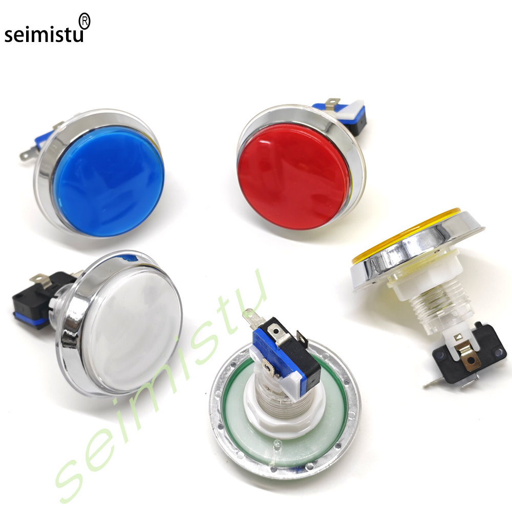 60mm Chrome 12V Flat Arcade LE - Arcade Vending Machines ulasan dan harga