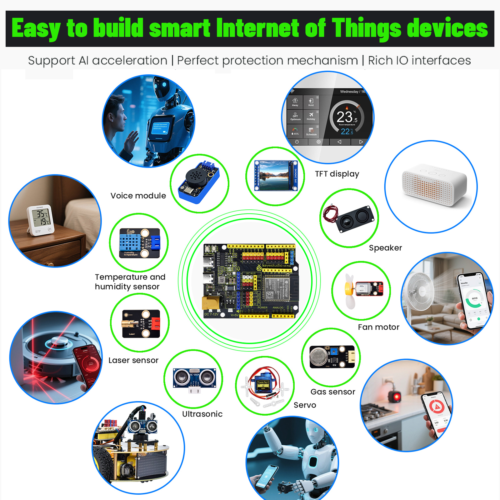 Kidsbits AI ESP32 S3 Pro Devel - Arduino Vending Machine Project ulasan dan harga
