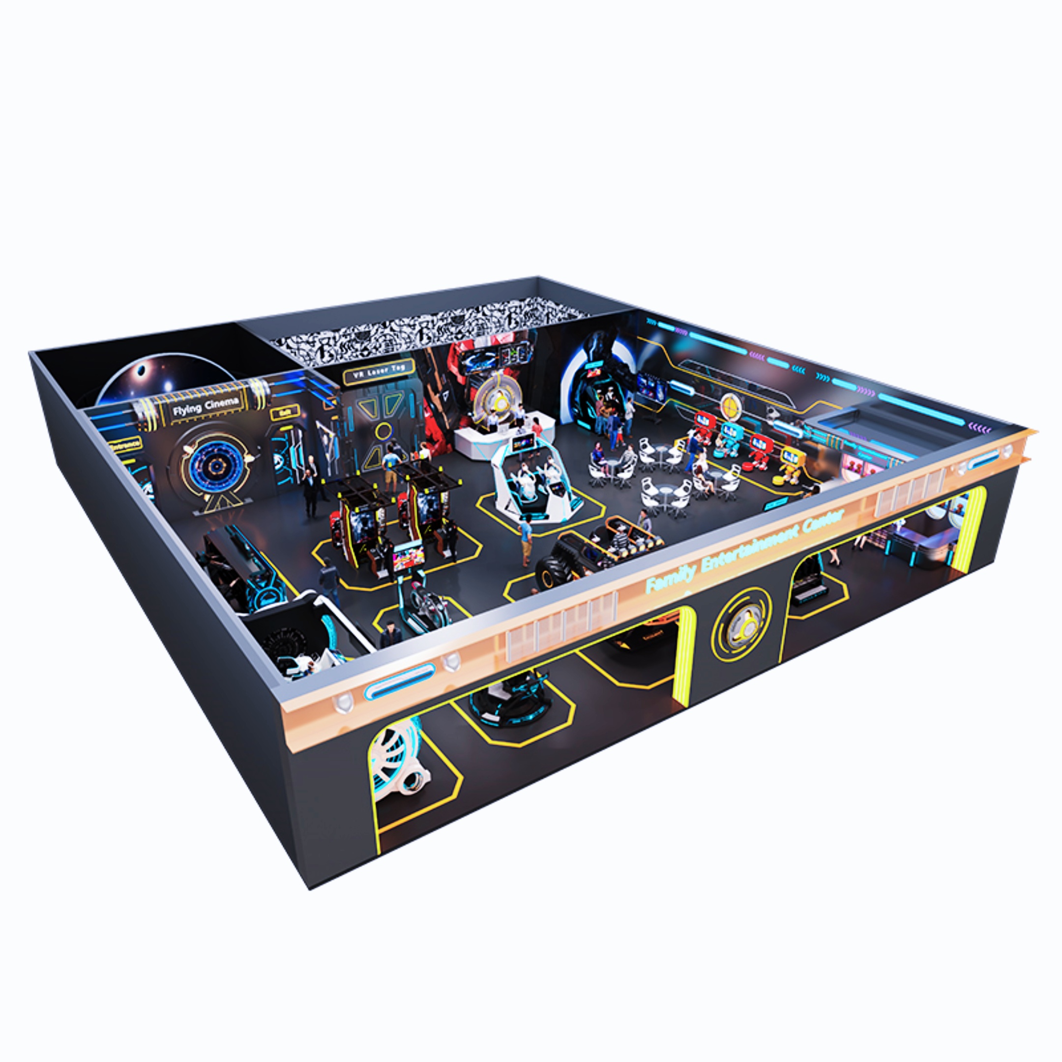 VR Amusement Park 5D 7D 9D Arc - Arcade Games & Vending Co ulasan dan harga