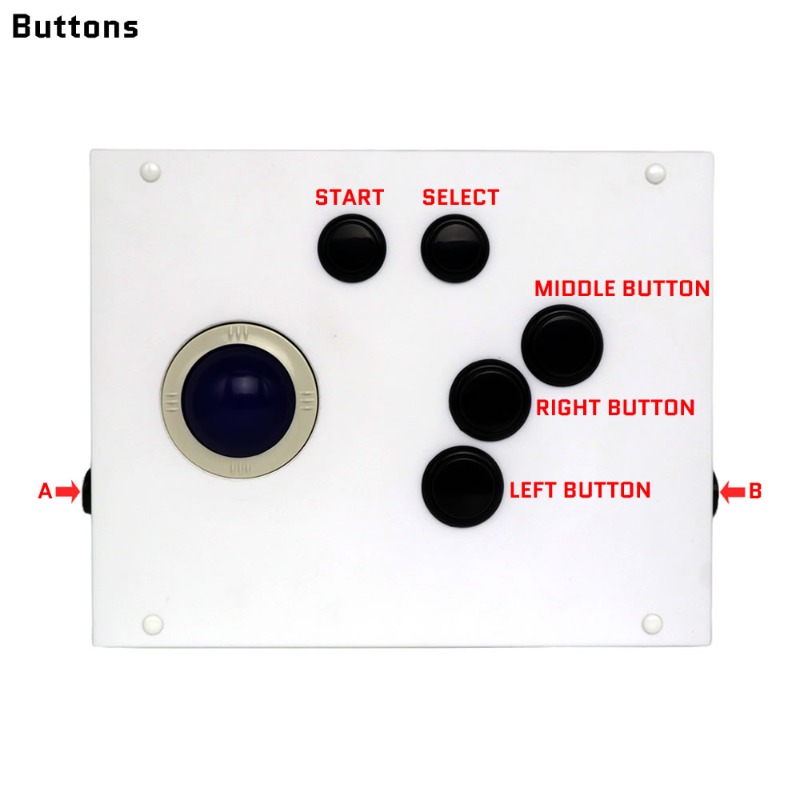 Newst Custom Arcade Game Contr - Trackball Controller Arcade ulasan dan harga