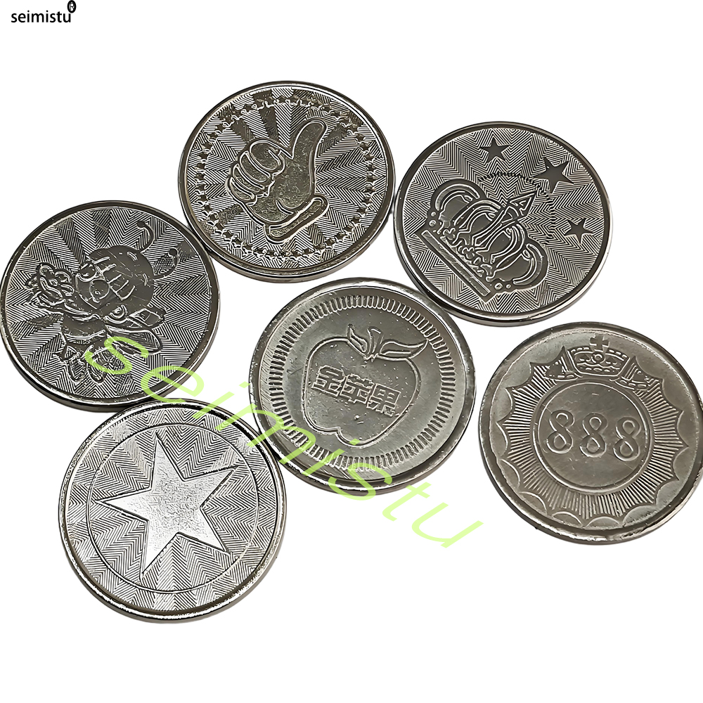 100pcs Coin Token Stainless St - Token Coin Mechanism ulasan dan harga