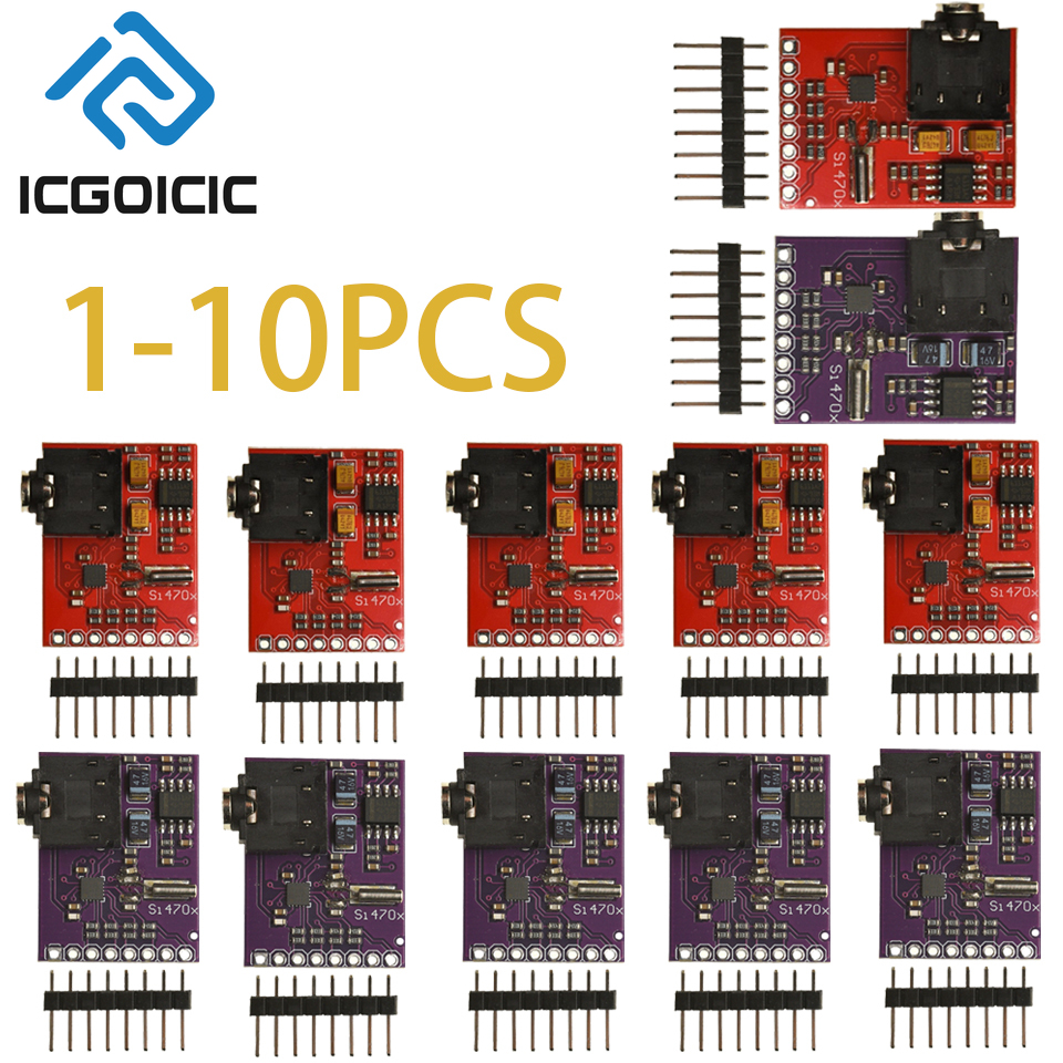 1-10PCS FM Radio Receiver Modu - Arduino Vending Machine Project ulasan dan harga