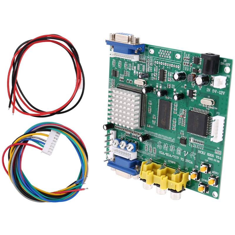 ABGN 5X GBS8200 CGA/EGA/YUV/RG - Usb Game Board Jamma ulasan dan harga