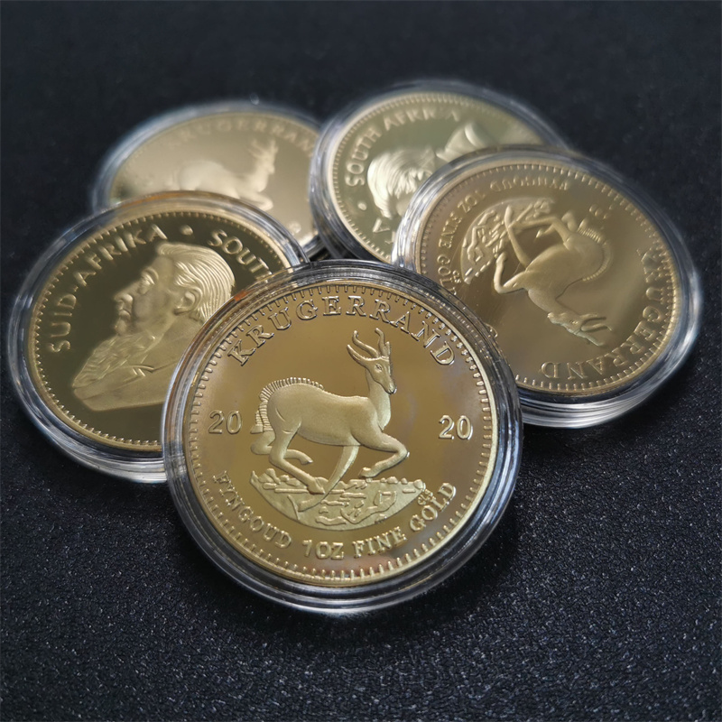 South Africa Krugerrand 1OZ Si - Token Coin Mechanism ulasan dan harga