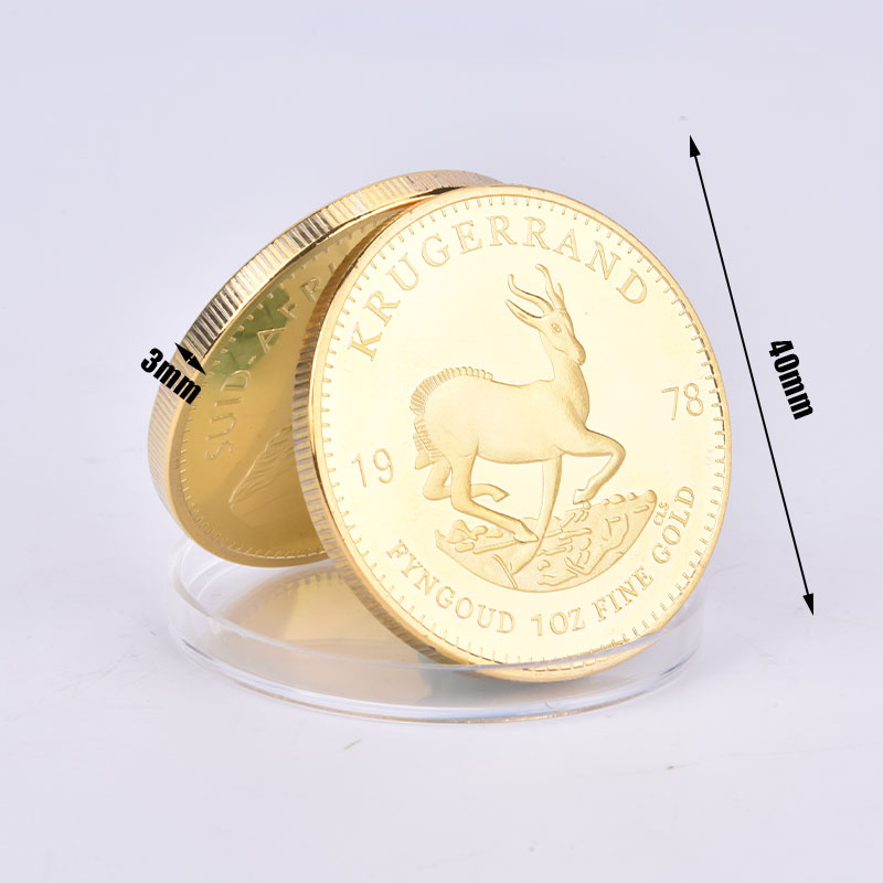South Africa Krugerrand 1OZ Si - Token Coin Mechanism ulasan dan harga
