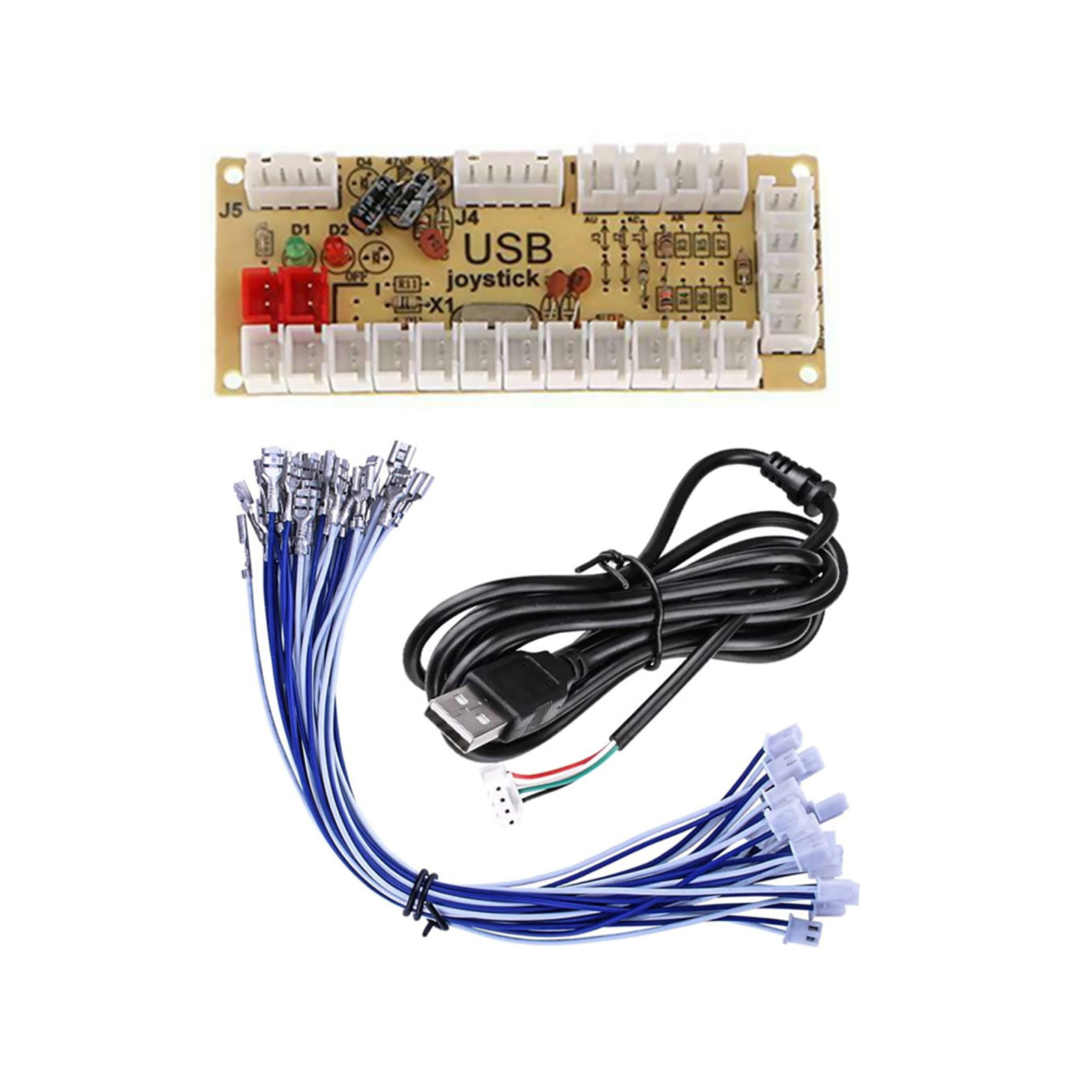 Quimat Zero Delay Arcade USB E - Usb Game Board Jamma ulasan dan harga