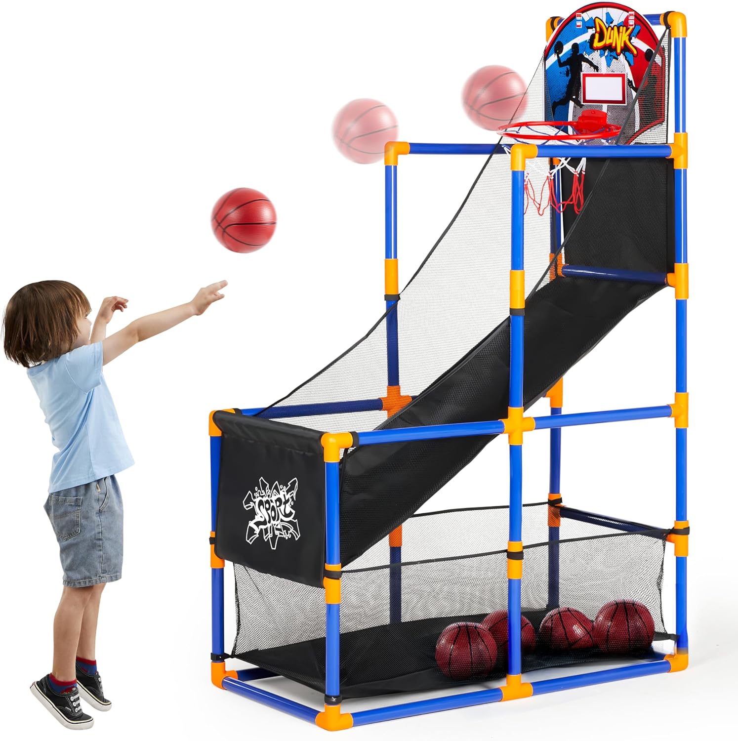 Arcade Basketball Game Set wit - Arcade Games & Vending Co ulasan dan harga