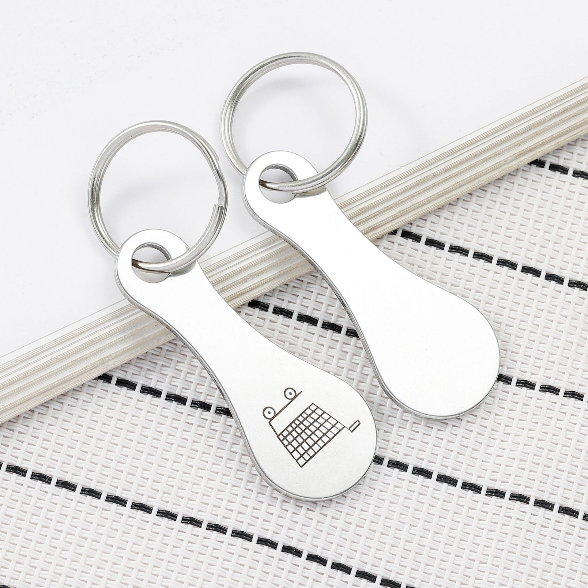 1Pcs Cart Shopping Token Troll - Token Coin Mechanism ulasan dan harga