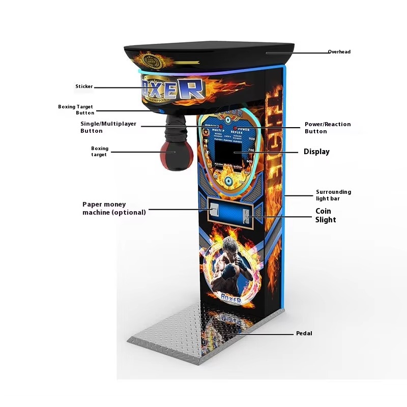 Black King Boxing Arcade Machi - Arcade Games & Vending Co ulasan dan harga