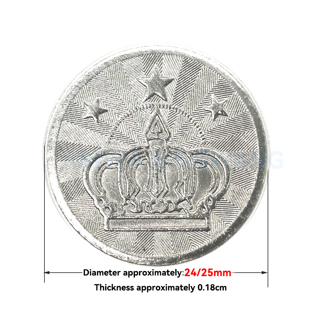 100PCS  Coins Tokens Stainless - Token Coin Mechanism ulasan dan harga