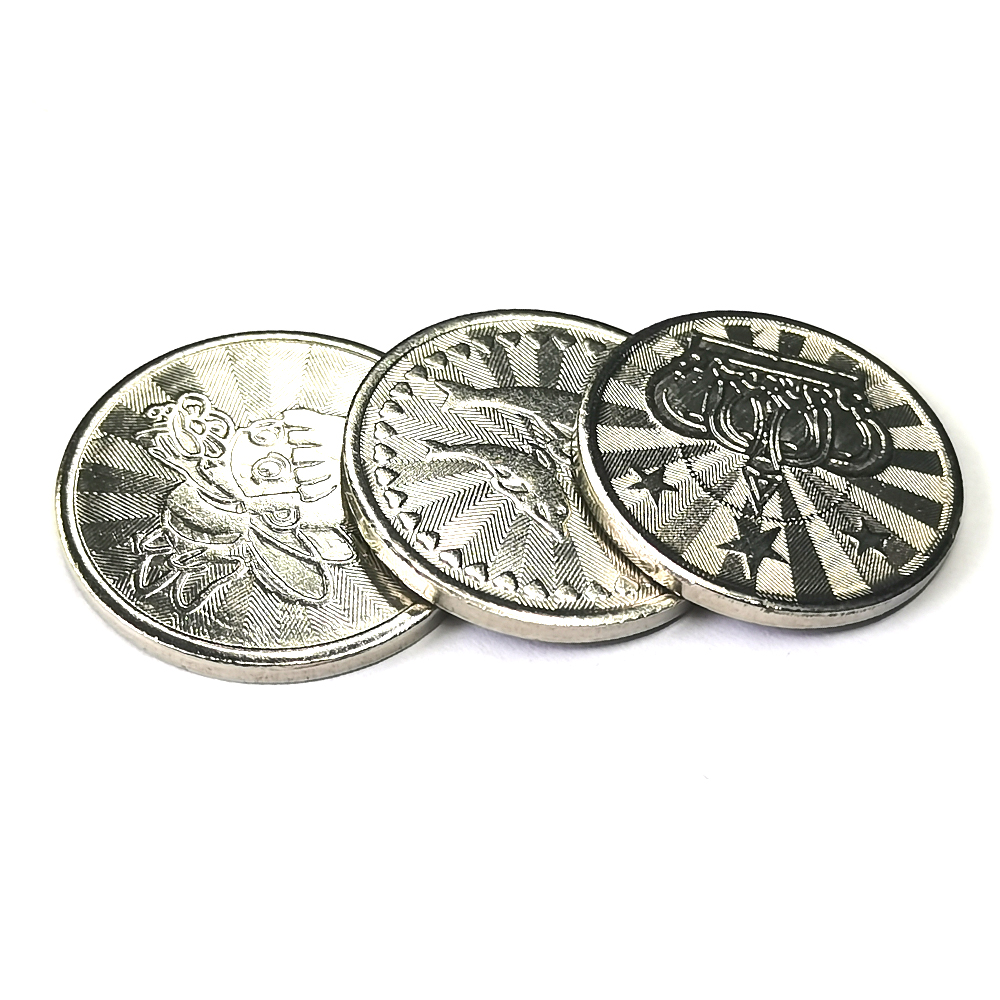 100PCS  Coins Tokens Stainless - Token Coin Mechanism ulasan dan harga