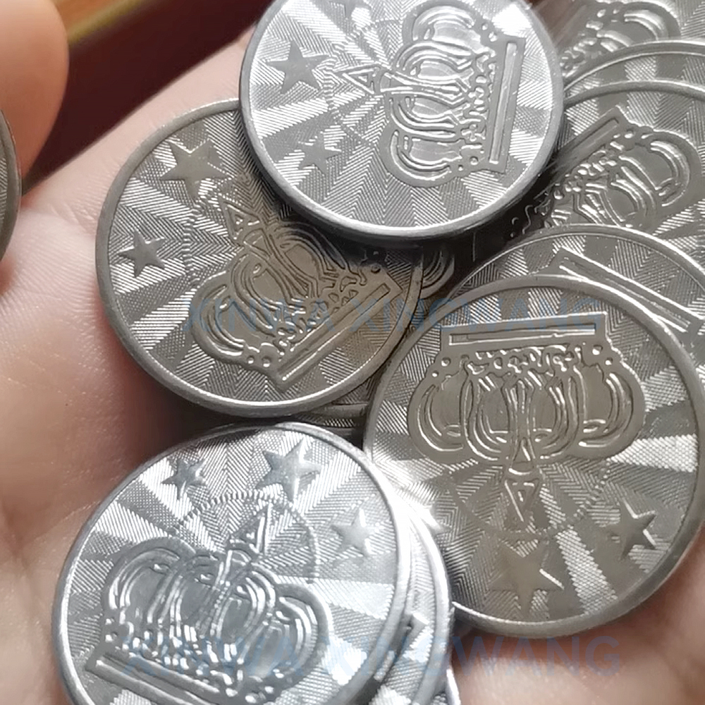 100PCS  Coins Tokens Stainless - Token Coin Mechanism ulasan dan harga