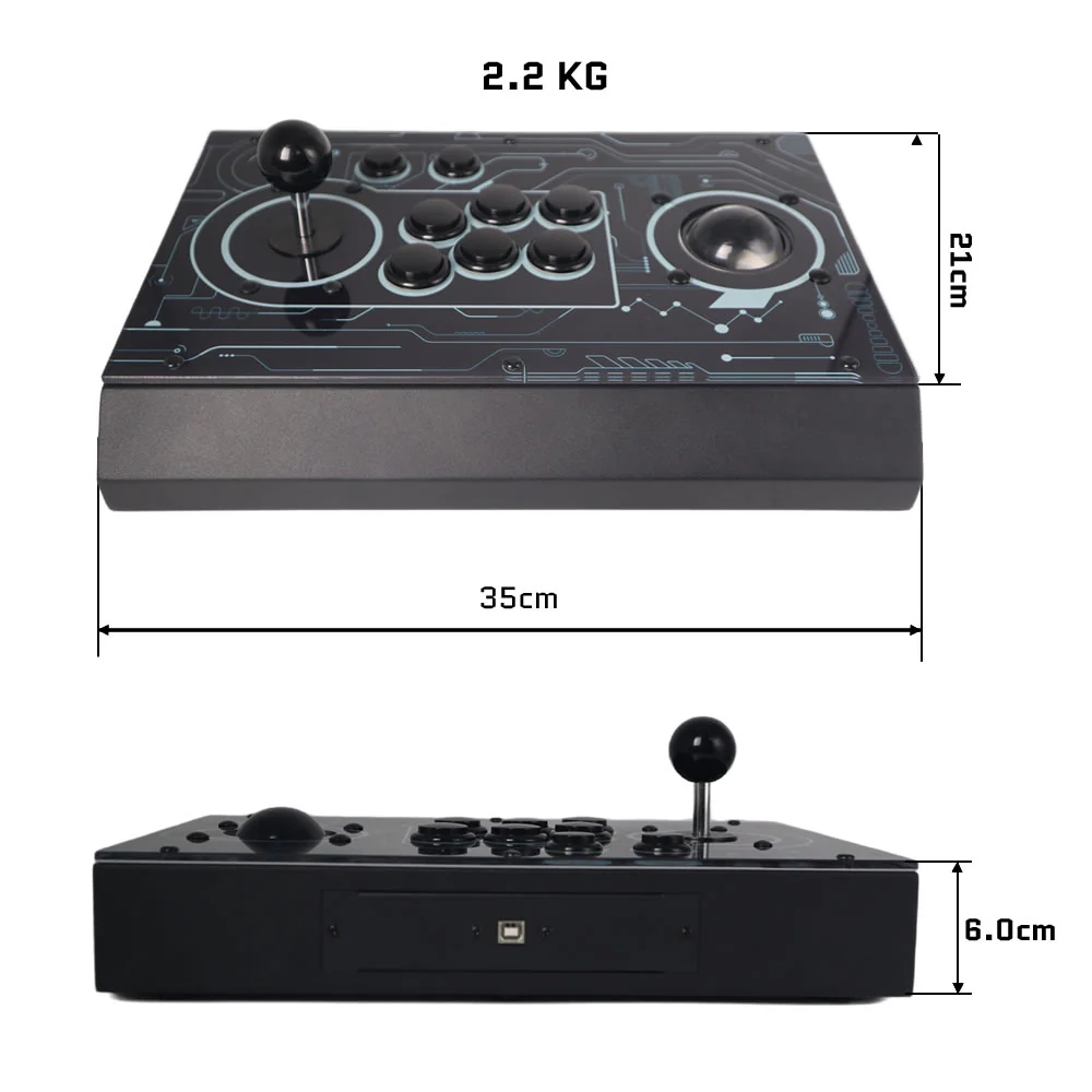 HITBOX style Game Controller F - Trackball Controller Arcade ulasan dan harga