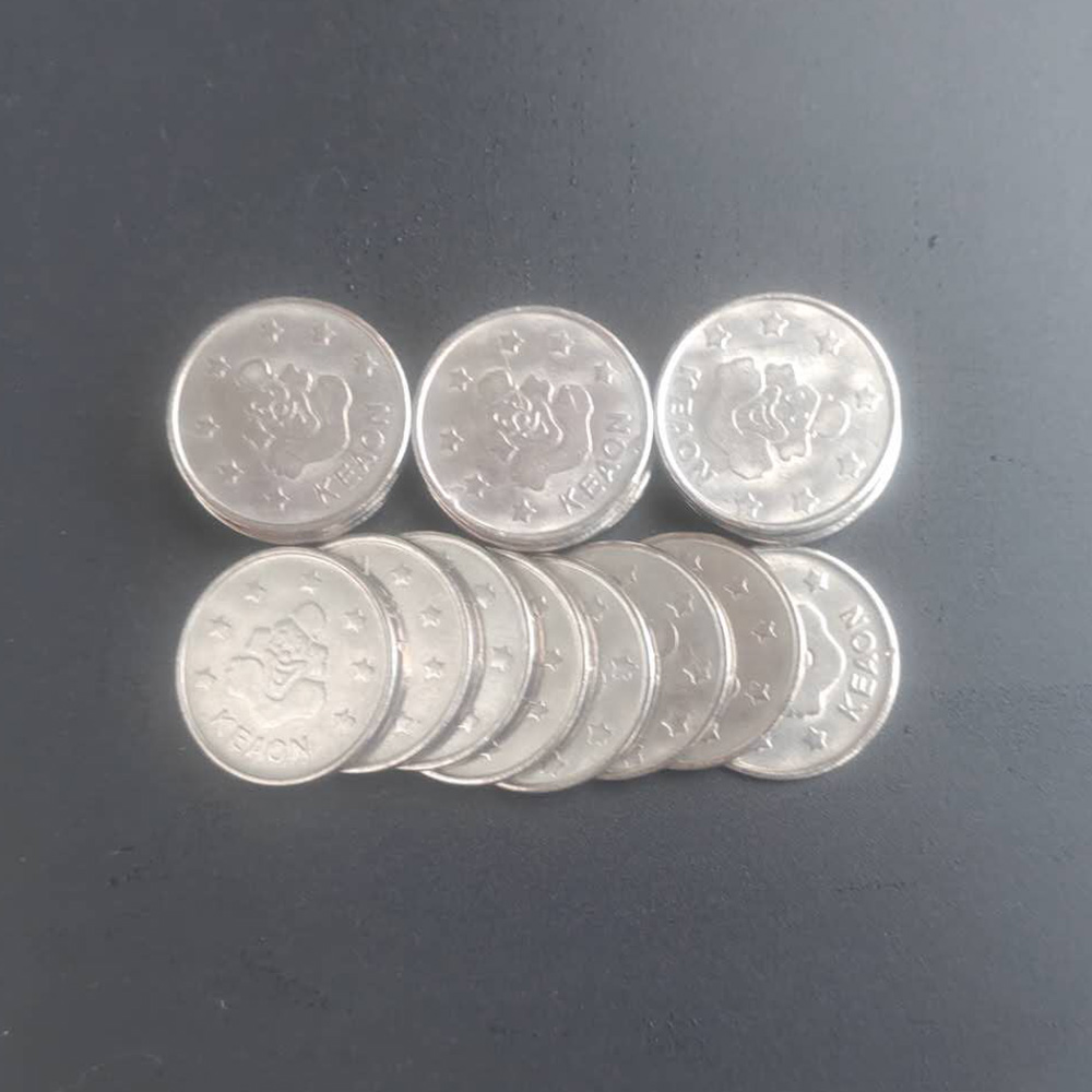 1000pcs 24.2*1.85mm Stainless  - Token Coin Mechanism ulasan dan harga