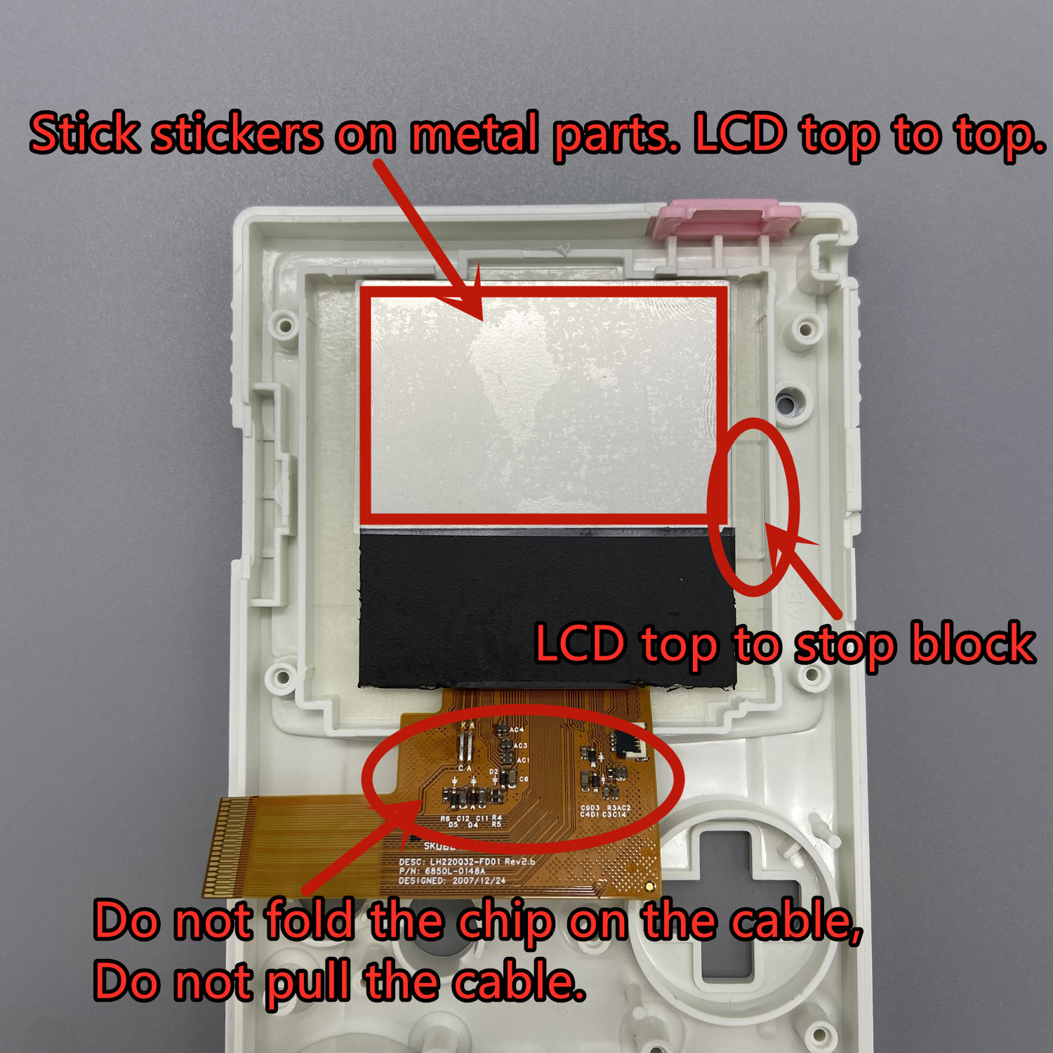 2.2 inches GBC LCD High bright - Lcd Screen Arcade ulasan dan harga