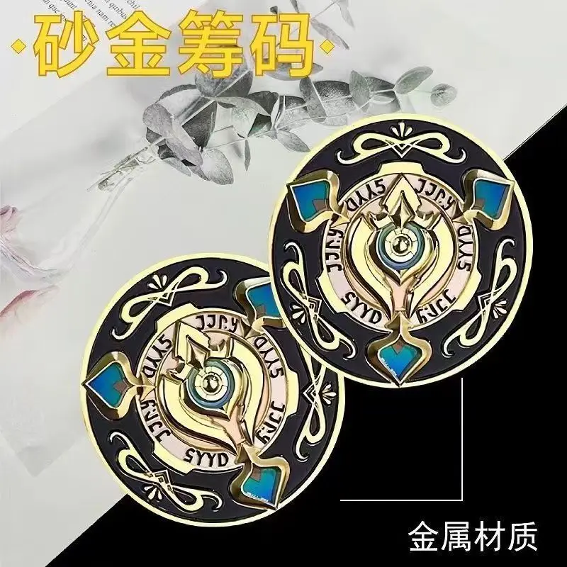 Hot Honkai:Star Rail 3D Metal  - Token Coin Mechanism ulasan dan harga
