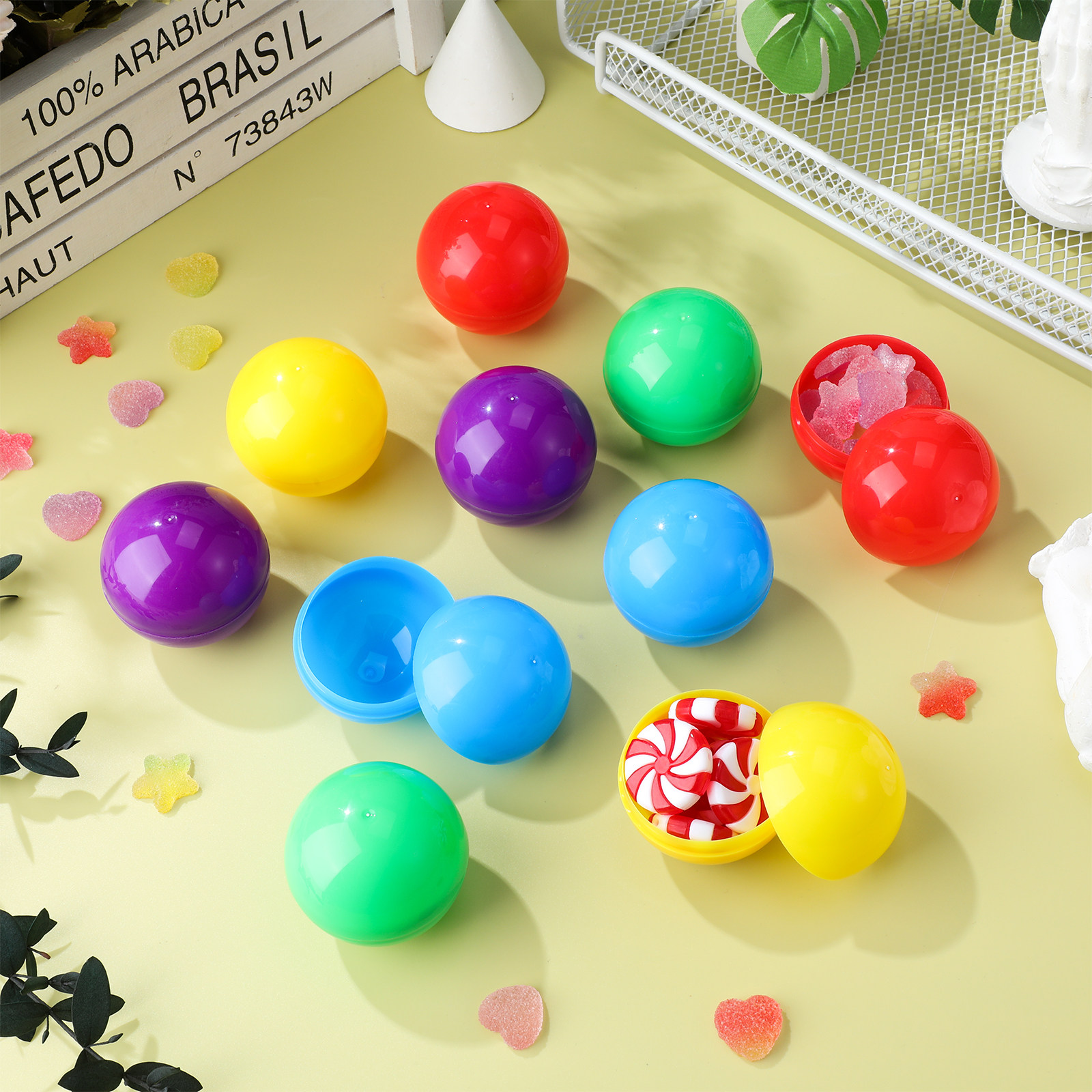 50 Pcs Fillable Prize Balls Ro - Prize Capsule Toy Machine ulasan dan harga
