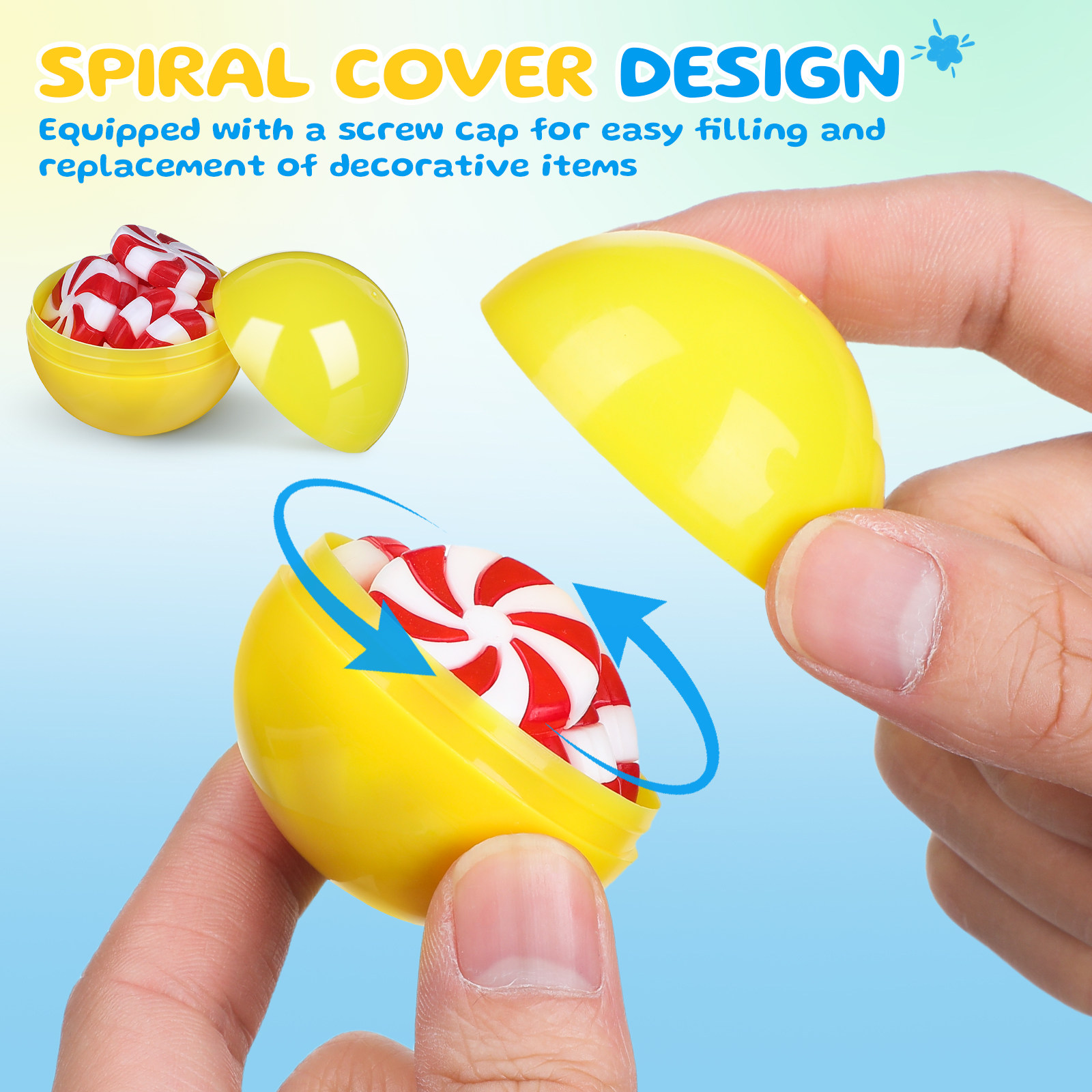 50 Pcs Fillable Prize Balls Ro - Prize Capsule Toy Machine ulasan dan harga
