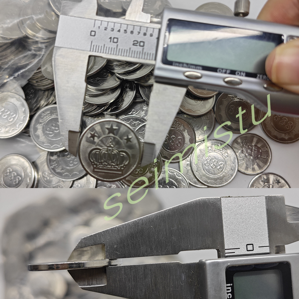 100pcs Stainless Steel 23/24/2 - Token Coin Mechanism ulasan dan harga