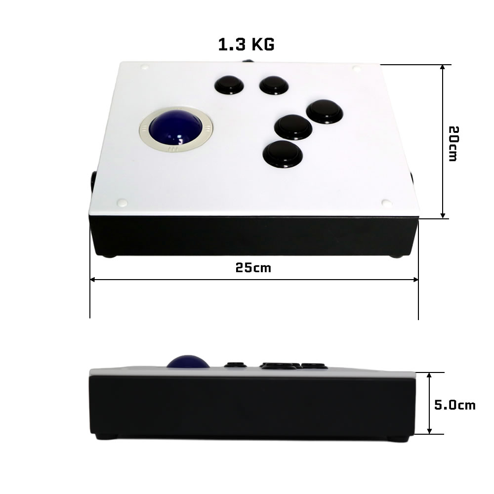 FightBox R6 USB  Sanwa button  - Trackball Controller Arcade ulasan dan harga