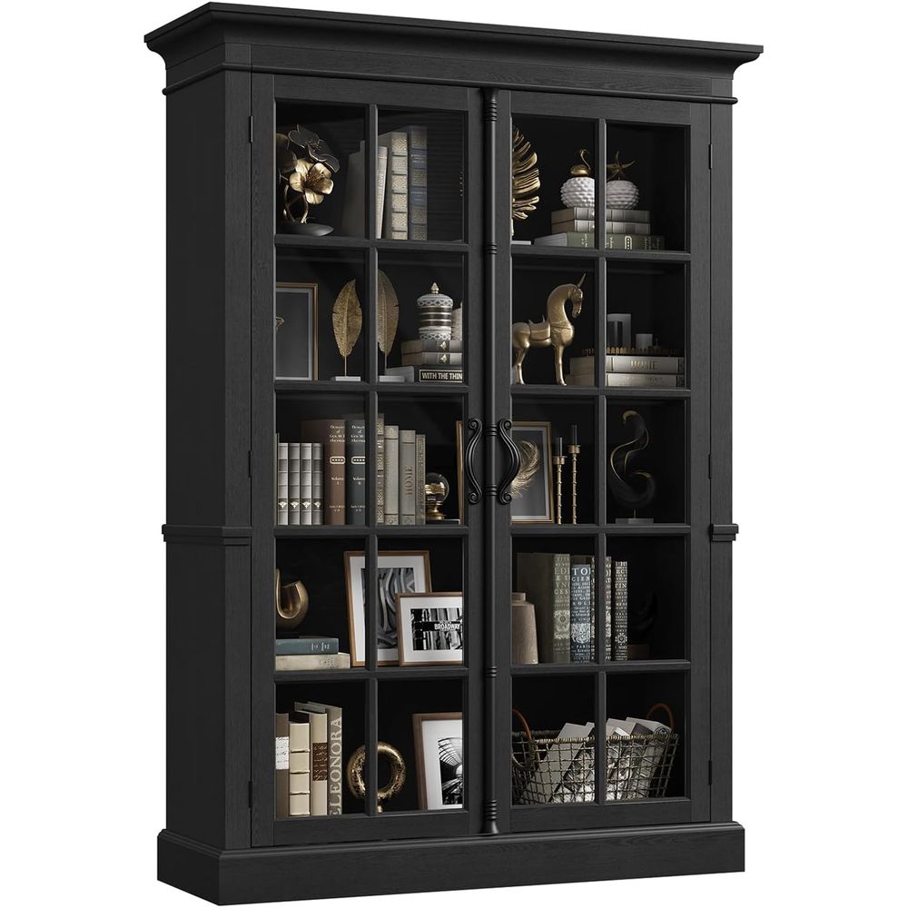 65 Tall Display Cabinet with A - Glass Cabinet Display ulasan dan harga